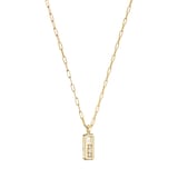 Chopard Happy Diamonds Icons Pendant In Ethical 18ct Yellow Gold With Diamonds