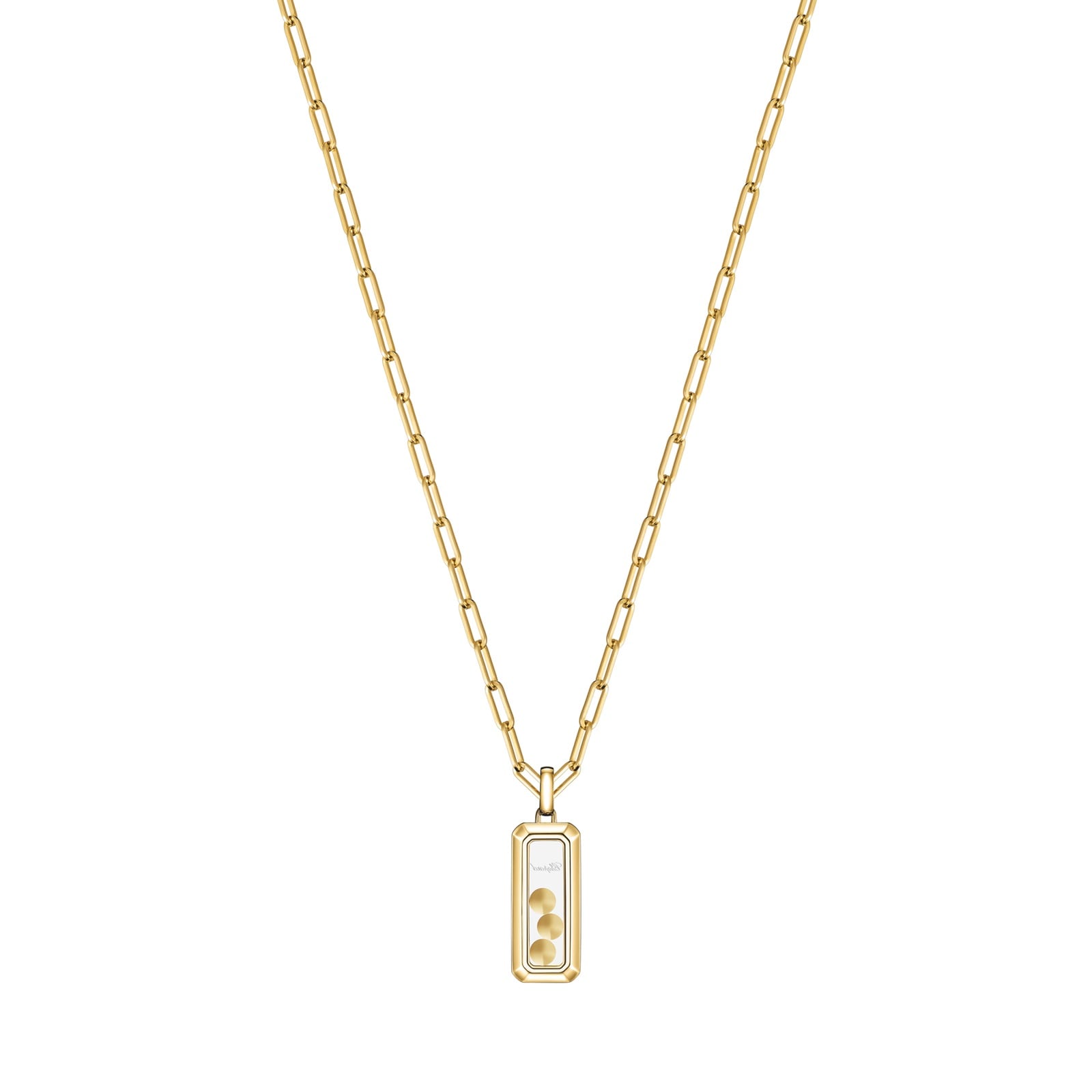 Chopard Happy Diamonds Icons Pendant In Ethical 18ct Yellow Gold With Diamonds Chopard Happy Diamonds Icons Pendant In Ethical 18ct Yellow Gold With Diamonds
