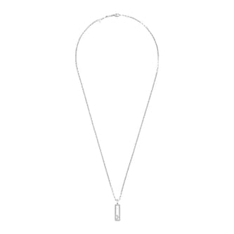 Chopard Happy Diamonds Icons Pendant In Ethical 18ct White Gold With Diamonds Chopard Happy Diamonds Icons Pendant In Ethical 18ct White Gold With Diamonds