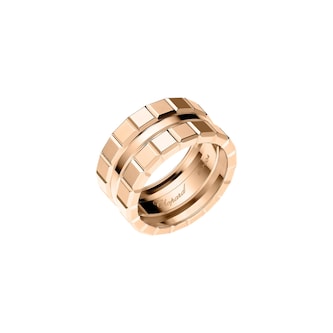 Chopard Ice Cube Ring In Ethical 18ct Rose Gold