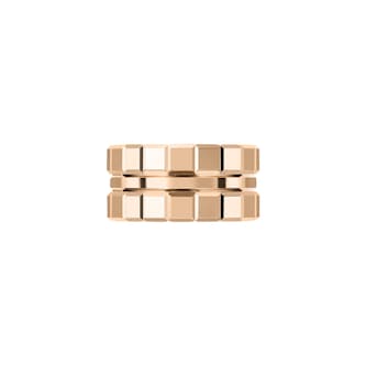 Chopard Ice Cube Ring In Ethical 18ct Rose Gold Chopard Ice Cube Ring In Ethical 18ct Rose Gold