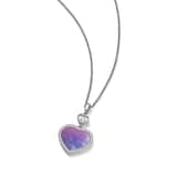 Chopard Happy Hearts Necklace In Ethical 18ct White Gold With Diamonds & Pearl