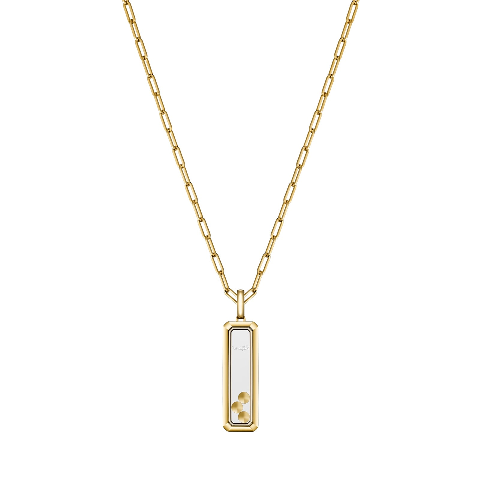 Chopard Happy Diamonds Icons Pendant In Ethical 18ct Yellow Gold With Diamonds Chopard Happy Diamonds Icons Pendant In Ethical 18ct Yellow Gold With Diamonds