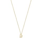 Chopard Happy Diamonds Icons Necklace In Ethical 18ct Yellow Gold With Diamond