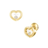 Chopard Happy Diamonds Icons Earrings In Ethical 18ct Yellow Gold With Diamonds