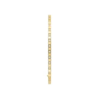 Chopard Ice Cube Bangle In Ethical 18ct Yellow Gold With Half-Set Diamonds - Size Medium Chopard Ice Cube Bangle In Ethical 18ct Yellow Gold With Half-Set Diamonds - Size Medium