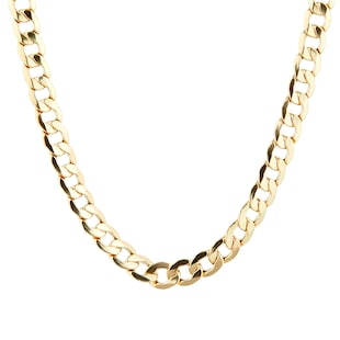 Goldsmiths 9ct Yellow Gold 20 Inch Curb Chain