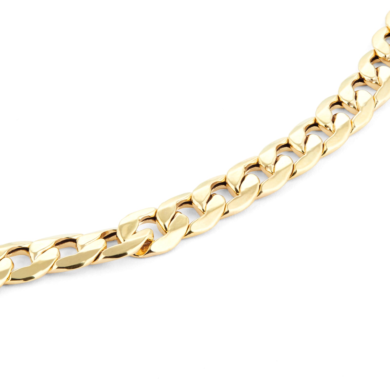 Goldsmiths 9ct Yellow Gold 20 Inch Curb Chain 1.13.4875 | Goldsmiths