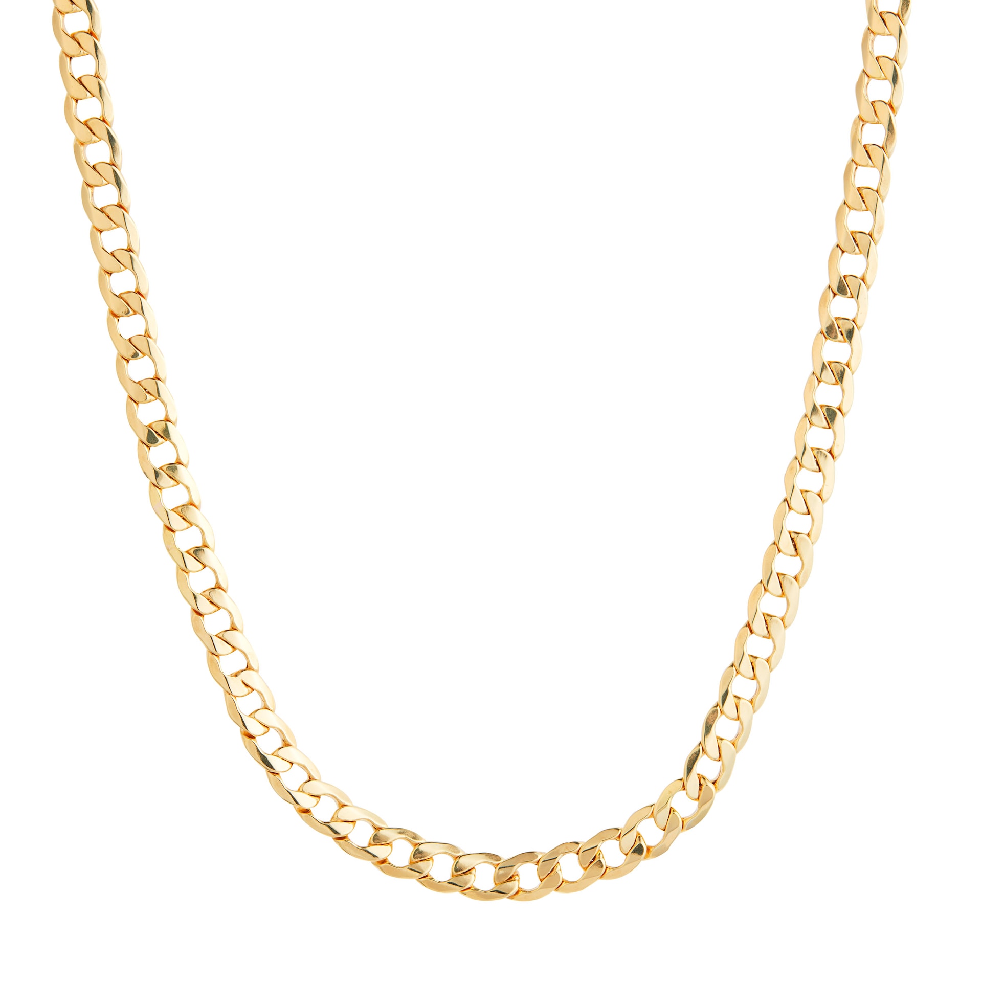 Best Luxury 
9ct Yellow Gold 18 Inch Curb Chain