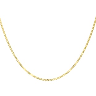 Goldsmiths 9ct Yellow Gold 45-50cm (18-20") Curb Chain 0.8 Width