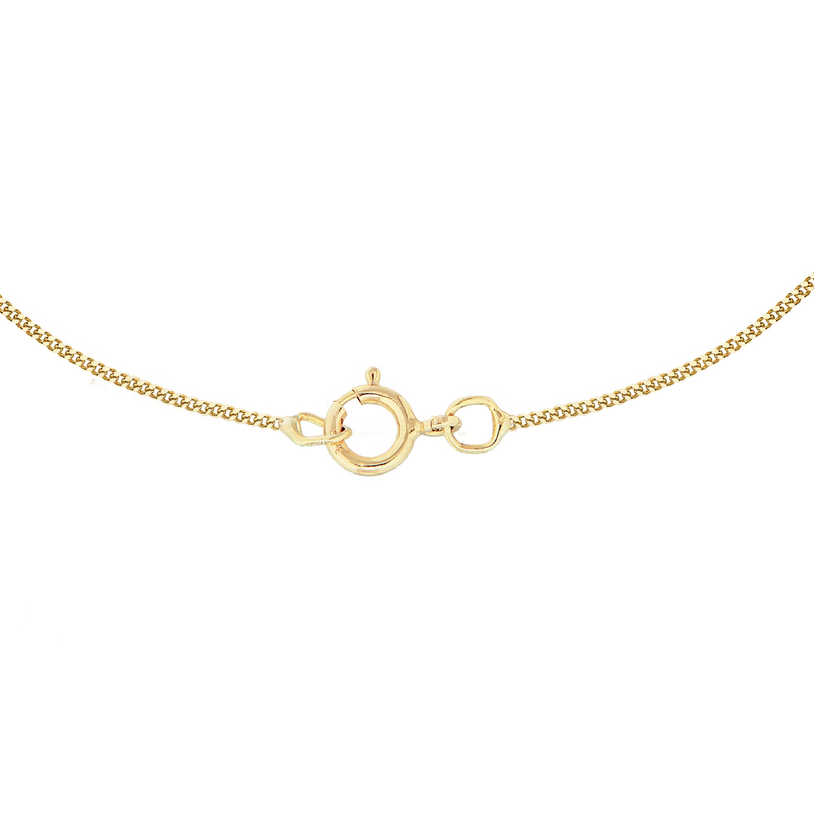 Goldsmiths 9ct Yellow Gold 60cm (24") Curb Chain 0.8mm Width Goldsmiths 9ct Yellow Gold 60cm (24") Curb Chain 0.8mm Width