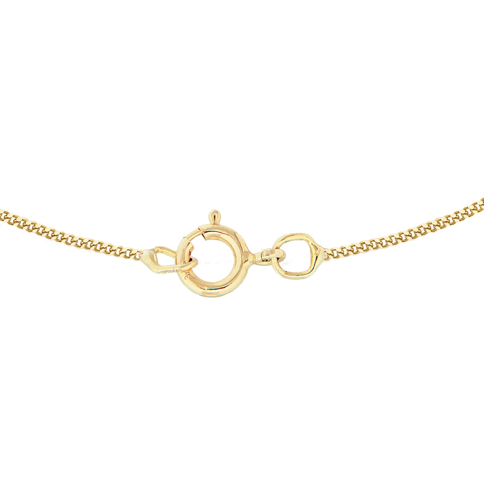 Goldsmiths 18ct Yellow Gold 45cm (18") Curb Chain 0.6mm Width