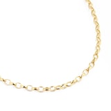 Goldsmiths 9ct Yellow Gold Hollow Belcher Chain