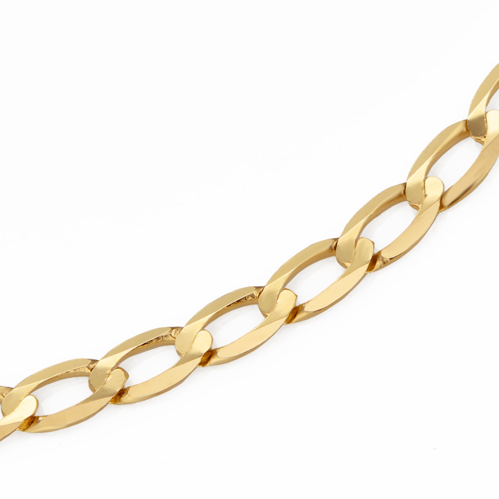 Mappin & Webb 18ct Yellow Gold 5mm Curb 18 Inch Curb Chain