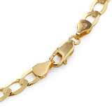 Mappin & Webb 18ct Yellow Gold 5mm Curb 18 Inch Curb Chain