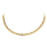 Goldsmiths 9ct Yellow Gold Anchor Chain Necklace 20 Inch
