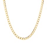Mappin & Webb 14ct Yellow Gold 5.5mm 20 Inch Curb Chain