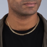 Mappin & Webb 14ct Yellow Gold 5.5mm 20 Inch Curb Chain
