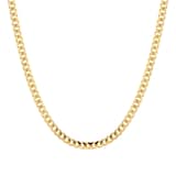 Mappin & Webb 14ct Yellow Gold 4.7mm 20 Inch Curb Chain