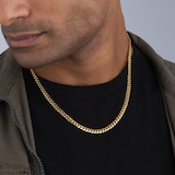Mappin & Webb 14ct Yellow Gold 4.7mm 20 Inch Curb Chain