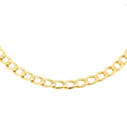 13020072 - 9ct Yellow Gold 20 inch Flat Curb Chain
