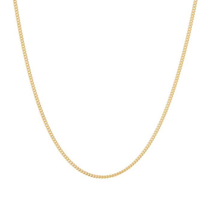 Mappin & Webb 18ct Yellow Gold 18-20 Inch Curb Chain