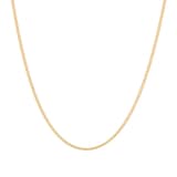 Mappin & Webb 18ct Yellow Gold 18-20 Inch Curb Chain