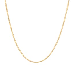 13020073 - 18ct Yellow Gold 18-20 Inch Curb Chain
