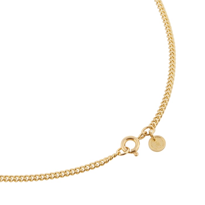Mappin & Webb 18ct Yellow Gold 18-20 Inch Curb Chain