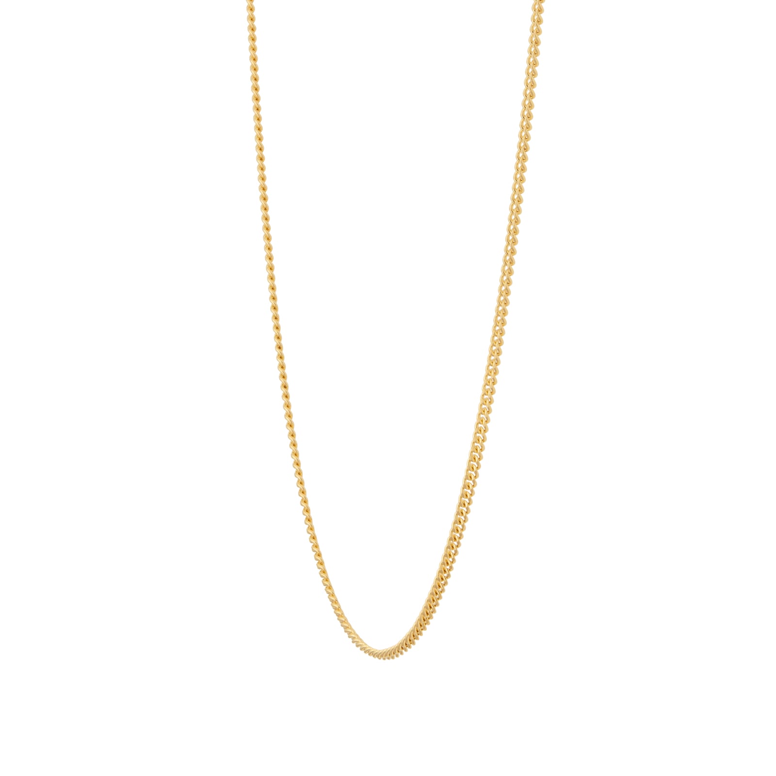 Mappin & Webb 18ct Yellow Gold 18-20 Inch Curb Chain Mappin & Webb 18ct Yellow Gold 18-20 Inch Curb Chain