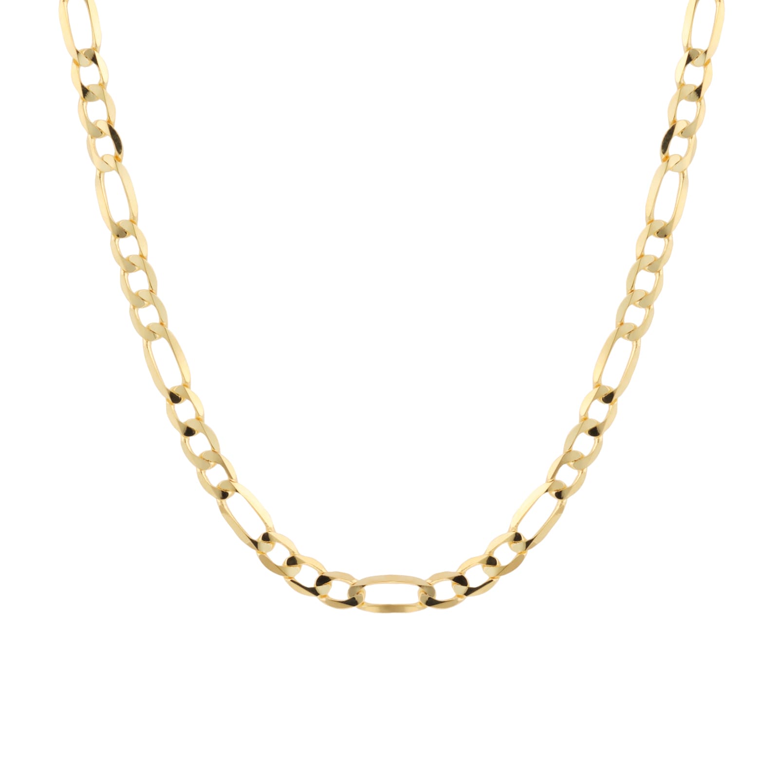 Mappin & Webb 14ct Yellow Gold 5.3mm 20 Inch Figaro Chain Mappin & Webb 14ct Yellow Gold 5.3mm 20 Inch Figaro Chain