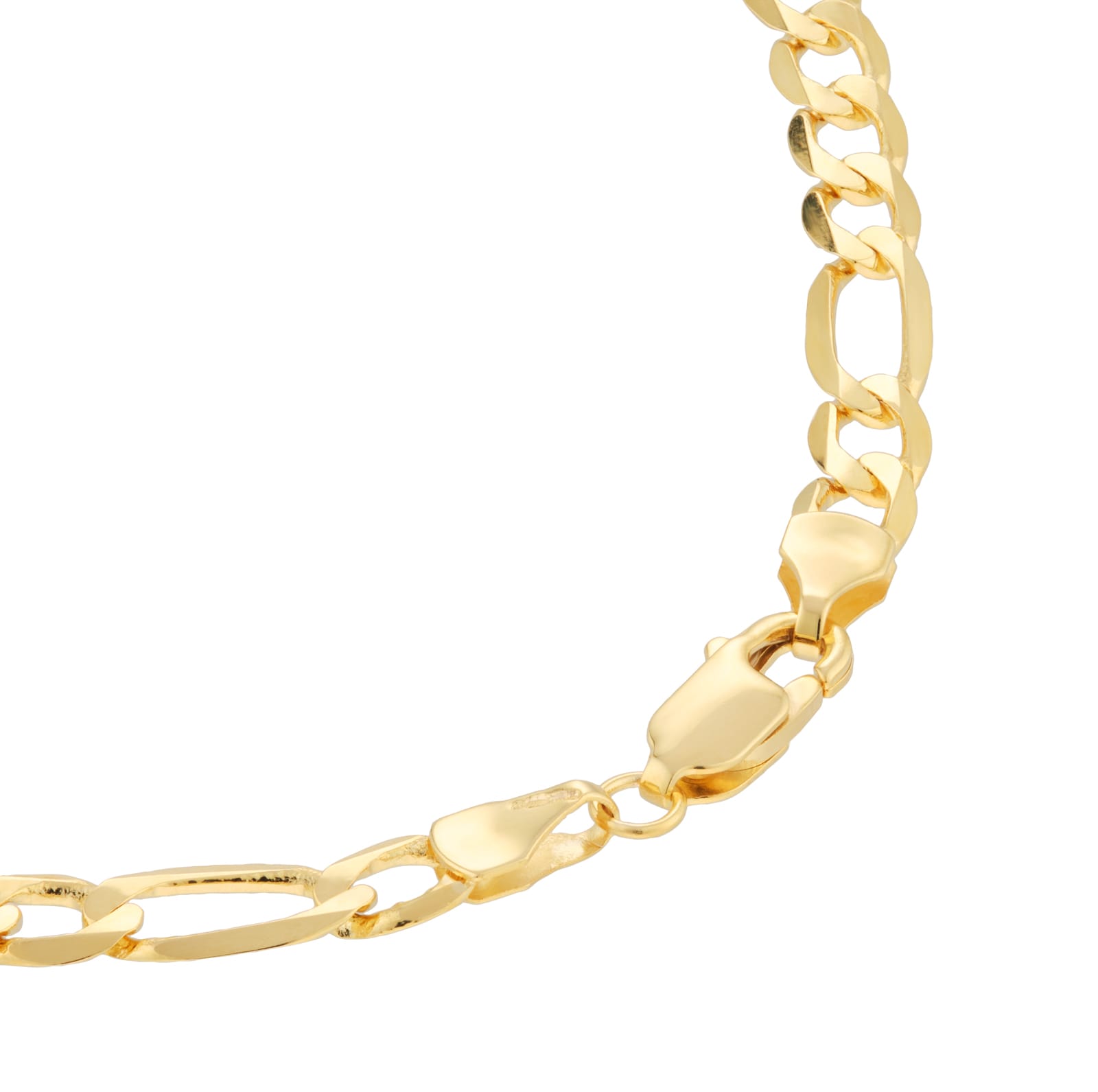 Mappin & Webb 14ct Yellow Gold 5.3mm 20 Inch Figaro Chain Mappin & Webb 14ct Yellow Gold 5.3mm 20 Inch Figaro Chain