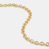 Goldsmiths 9ct Yellow Gold Trace Chain Bracelet