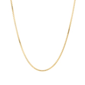 Mappin & Webb 14ct Yellow Gold 2.7mm 18 Inch Box Chain Mappin & Webb 14ct Yellow Gold 2.7mm 18 Inch Box Chain