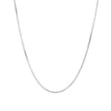 Mappin & Webb 14ct White Gold 2.7mm 20 Inch Box Chain