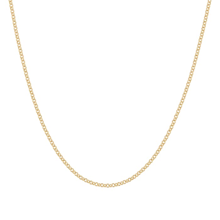 Mappin & Webb 18ct Yellow Gold 18-20 Inch Belcher Chain
