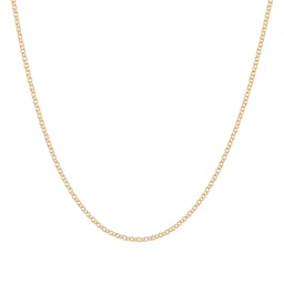 13060020 - 18ct Yellow Gold 18-20 Inch Belcher Chain