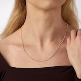 Mappin & Webb 18ct Yellow Gold 18-20 Inch Belcher Chain