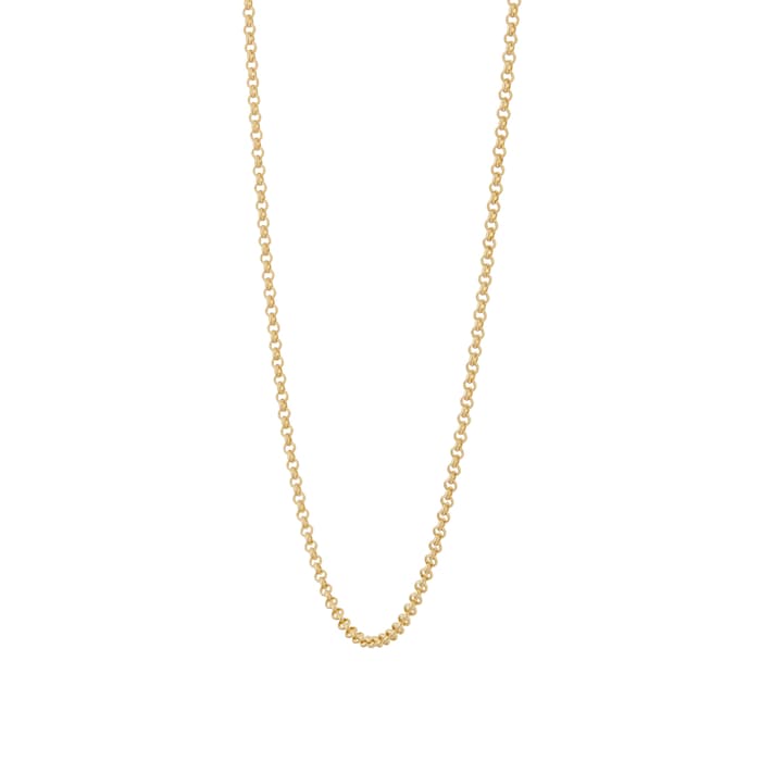 Mappin & Webb 18ct Yellow Gold 18-20 Inch Belcher Chain