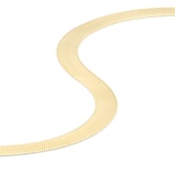Goldsmiths 18ct Yellow Gold Thin Herringbone Chain