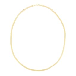 13080006 - 9ct Yellow Gold Thin Herringbone Chain