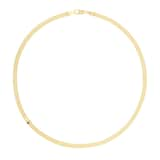 Goldsmiths 18ct Yellow Gold Thick Herringbone 18inch Chain