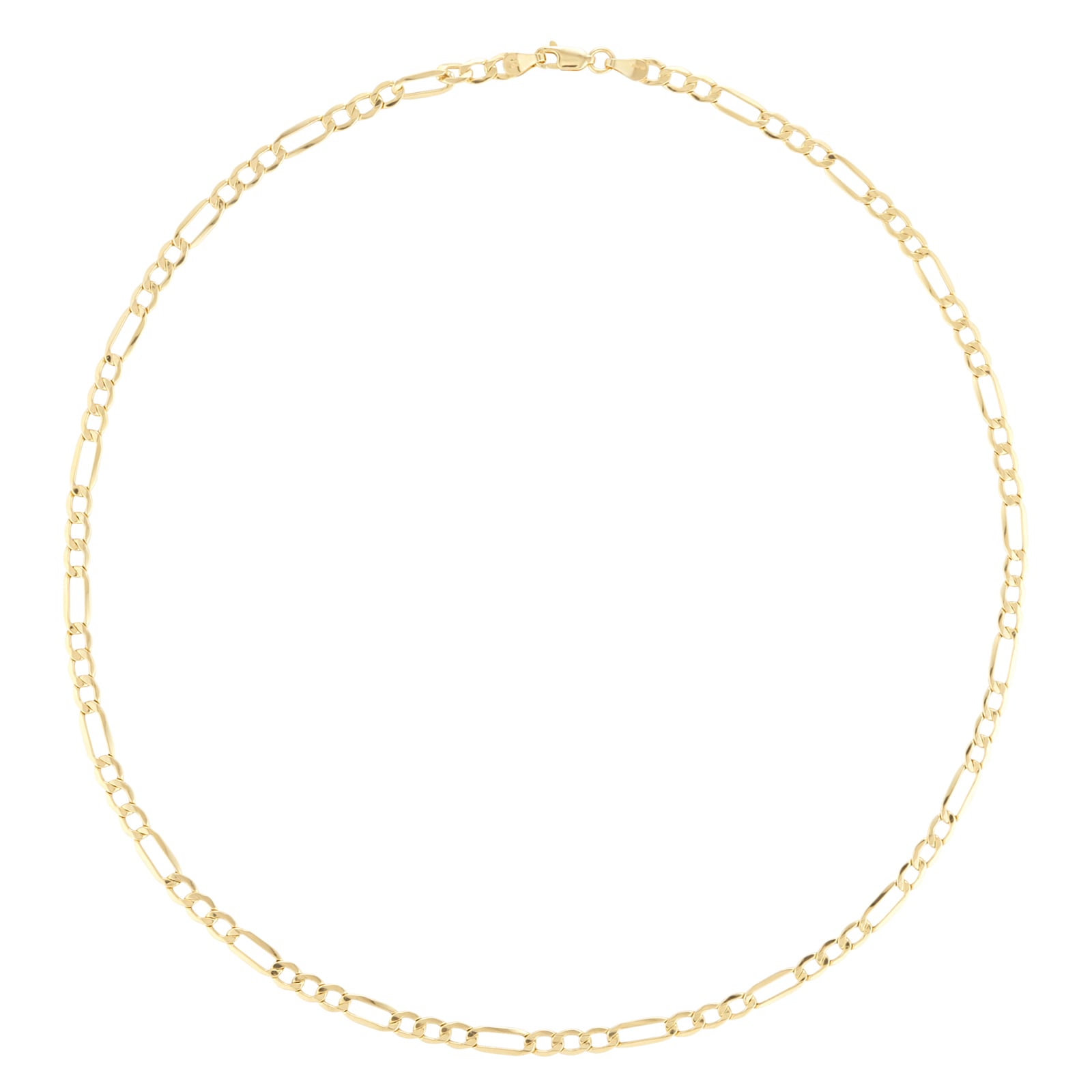 Goldsmiths 9ct Yellow Gold Figaro Chain Goldsmiths 9ct Yellow Gold Figaro Chain