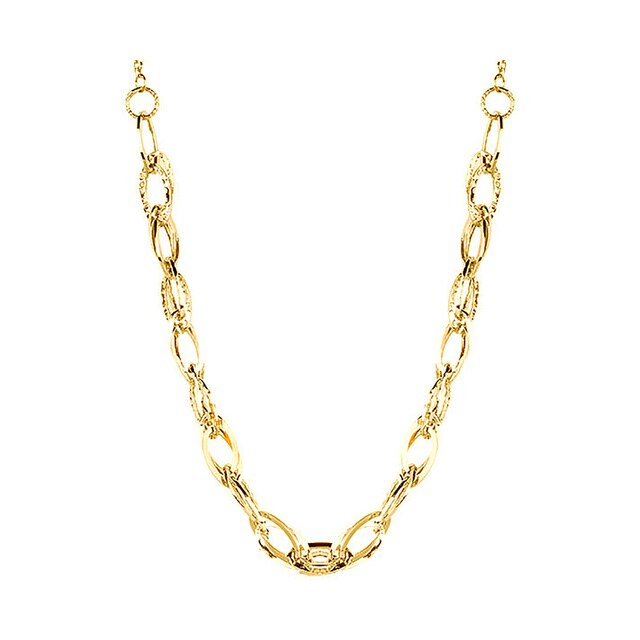 Goldsmiths 9ct Yellow Gold Multi Link Chain Necklace