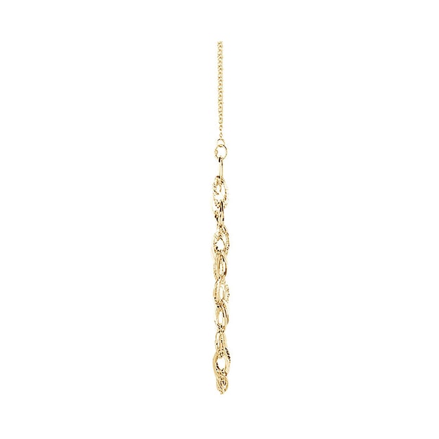 Goldsmiths 9ct Yellow Gold Multi Link Chain Necklace