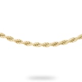 Goldsmiths 9ct Yellow Gold Rope 41cm Chain