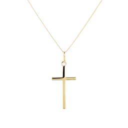13150319 - 9ct Yellow Gold Cross Pendant
