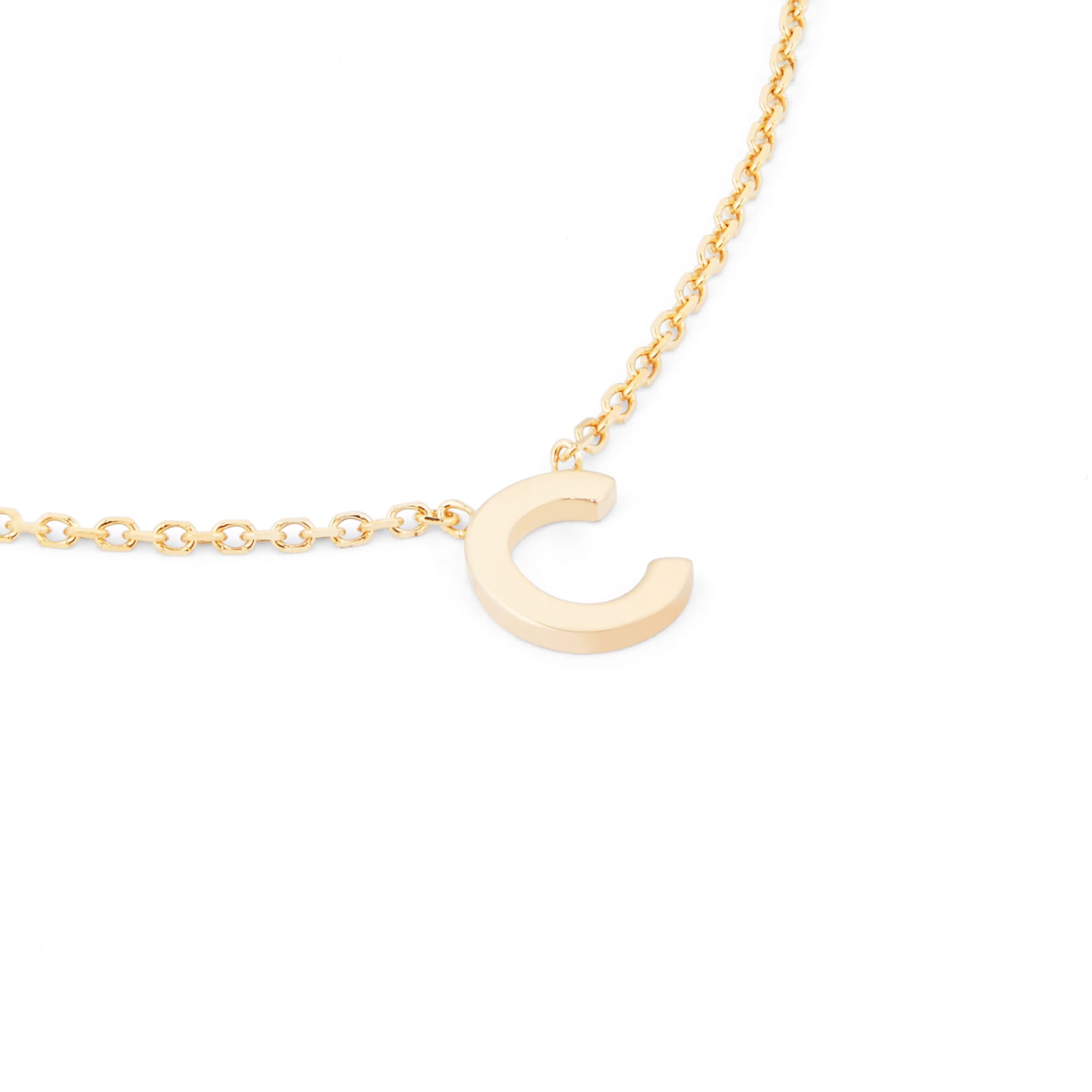 C hot sale necklace gold