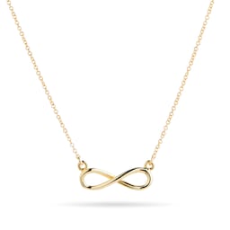 13150352 - 9ct Yellow Gold Infinity Pendant
