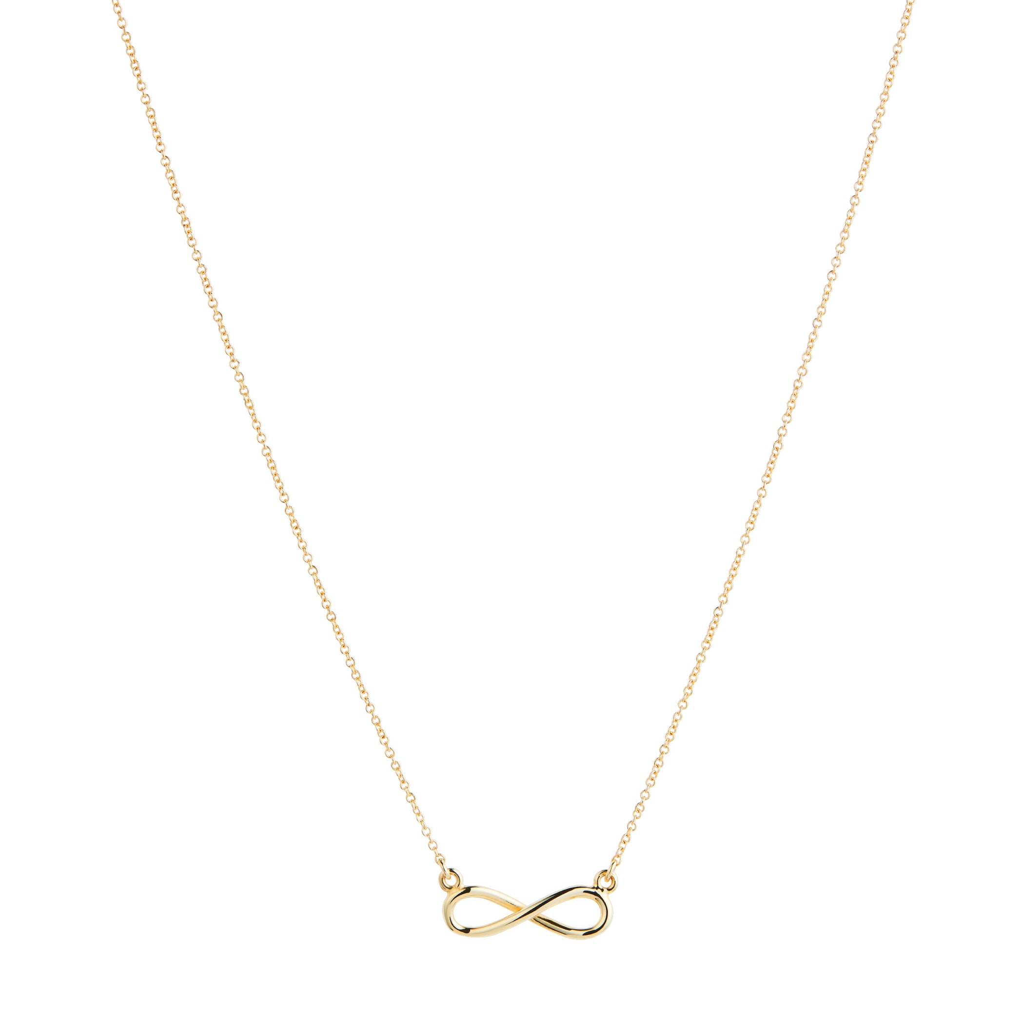 Goldsmiths 9ct Yellow Gold Infinity Pendant Goldsmiths 9ct Yellow Gold Infinity Pendant